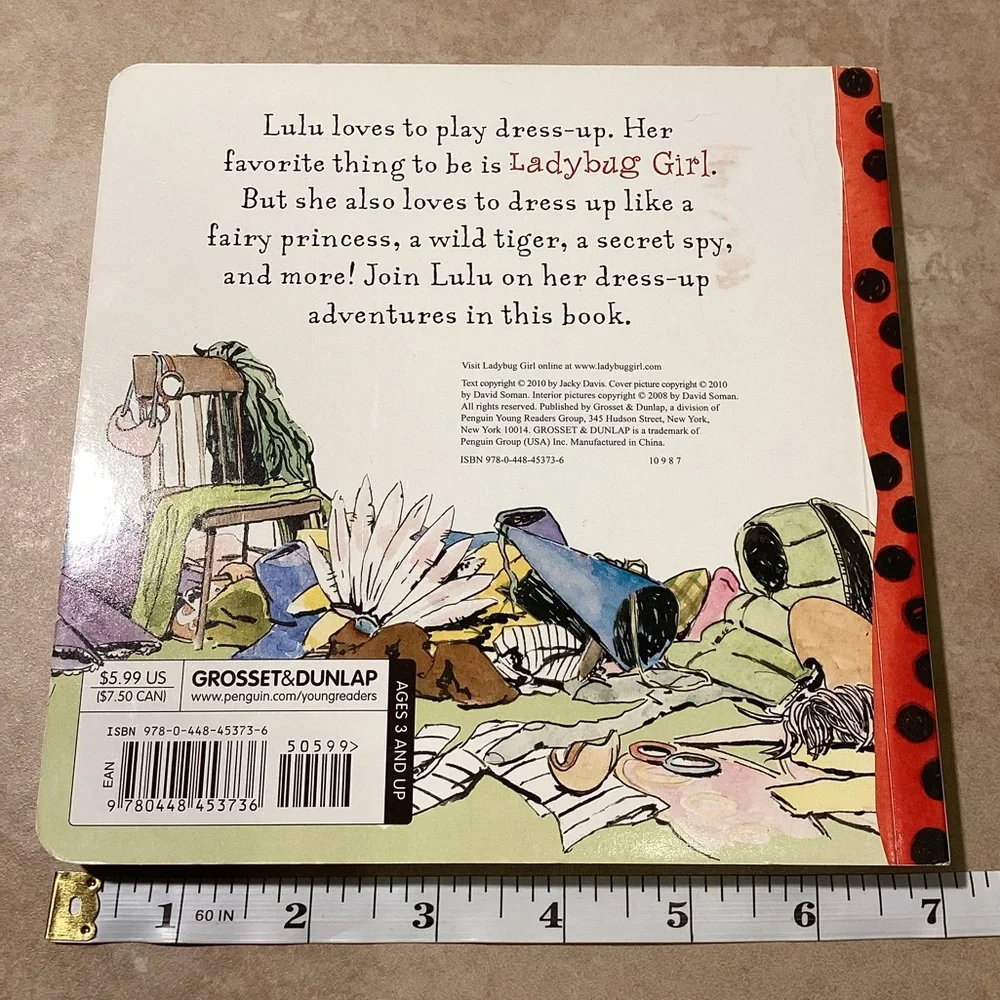 Ladybug Girl Dresses Up by David Soman and Jacky Davis